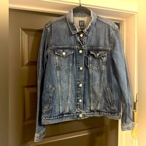 Gap Denim Jean Jacket Large Tall